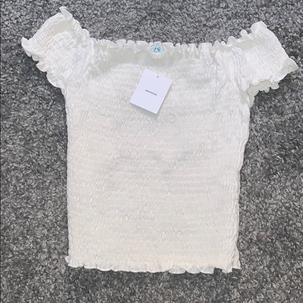 NWT Urban Outfitters Bardot Crop Top